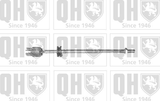 Quinton Hazell QR5209S - Аксиален шарнирен накрайник, напречна кормилна щанга vvparts.bg