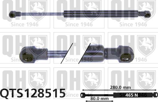 Quinton Hazell QTS128515 - Газов амортисьор, багажно / товарно пространство vvparts.bg