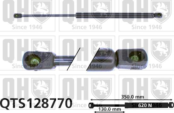 Quinton Hazell QTS128770 - Газов амортисьор, багажно / товарно пространство vvparts.bg