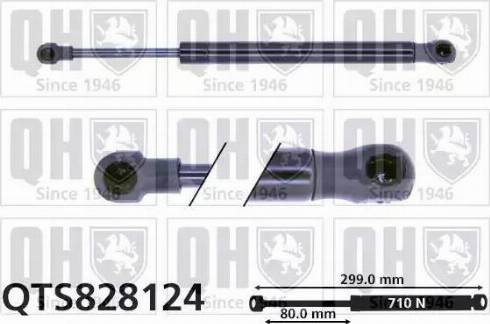 FPS FP 9544 535 - Газов амортисьор, багажно / товарно пространство vvparts.bg