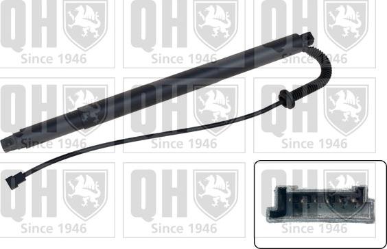 Quinton Hazell QTS728011 - Електромотор, заден капак vvparts.bg