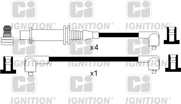 Quinton Hazell XC993 - Комплект запалителеи кабели vvparts.bg