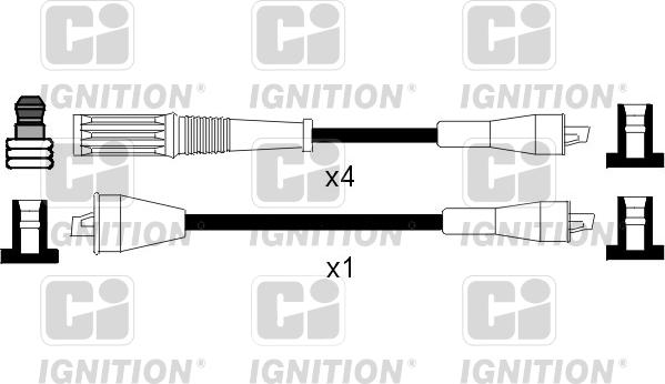 Quinton Hazell XC992 - Комплект запалителеи кабели vvparts.bg