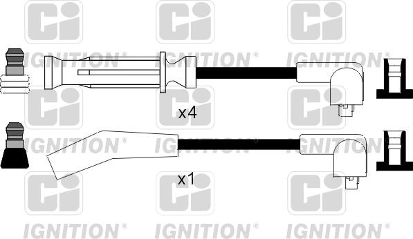 Quinton Hazell XC940 - Комплект запалителеи кабели vvparts.bg