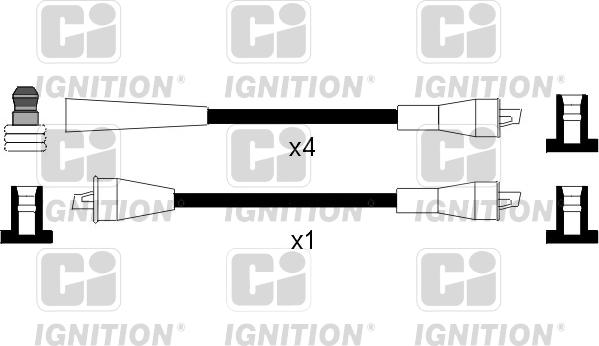 Quinton Hazell XC959 - Комплект запалителеи кабели vvparts.bg