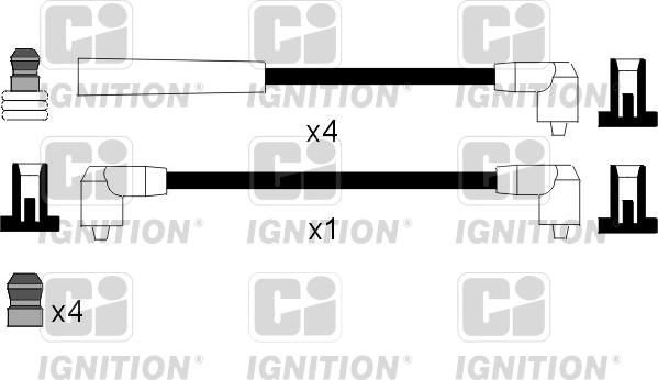 Quinton Hazell XC951 - Комплект запалителеи кабели vvparts.bg