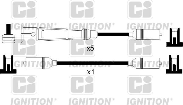Quinton Hazell XC953 - Комплект запалителеи кабели vvparts.bg
