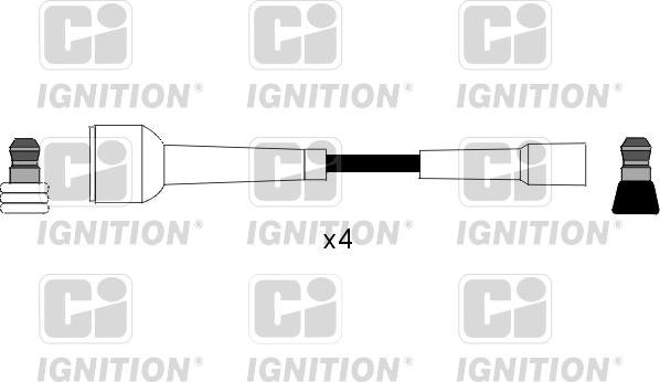 Quinton Hazell XC968 - Комплект запалителеи кабели vvparts.bg