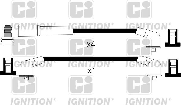 Quinton Hazell XC903 - Комплект запалителеи кабели vvparts.bg