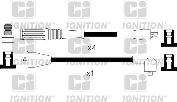 Quinton Hazell XC982 - Комплект запалителеи кабели vvparts.bg