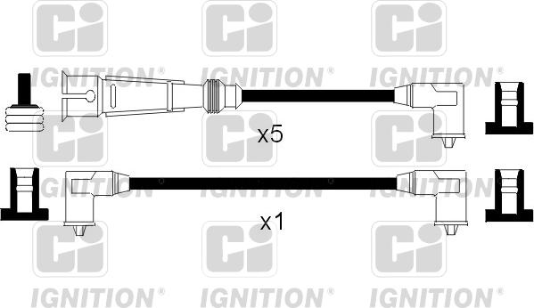 Quinton Hazell XC939 - Комплект запалителеи кабели vvparts.bg