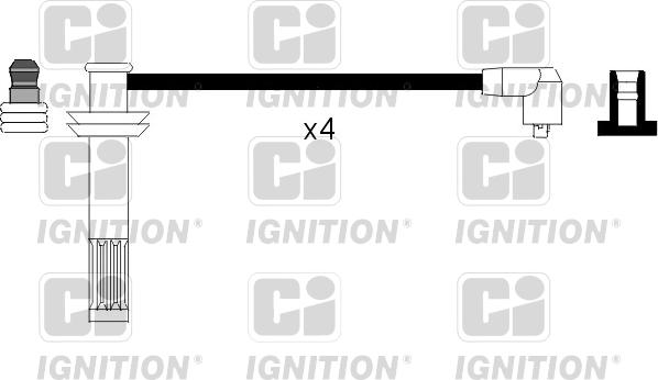 Quinton Hazell XC544 - Комплект запалителеи кабели vvparts.bg