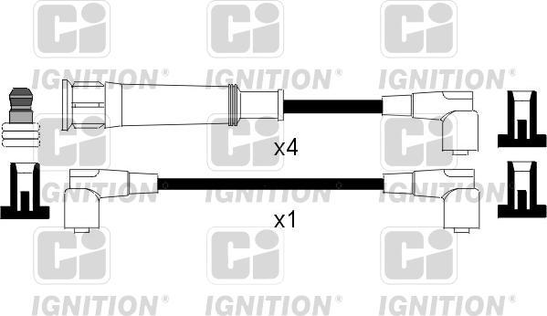 Quinton Hazell XC561 - Комплект запалителеи кабели vvparts.bg