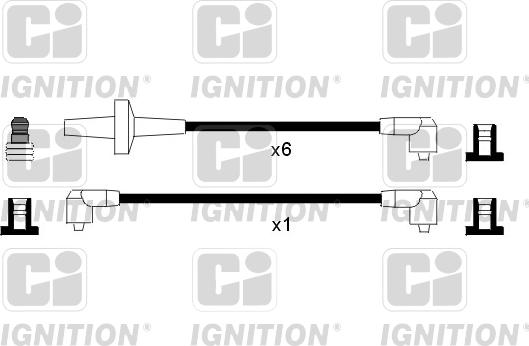 Quinton Hazell XC585 - Комплект запалителеи кабели vvparts.bg