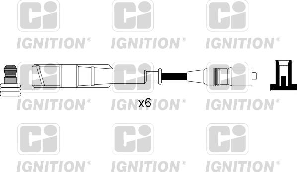Quinton Hazell XC528 - Комплект запалителеи кабели vvparts.bg