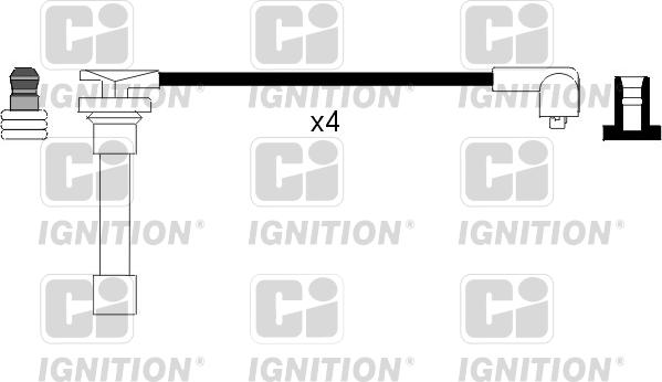 Quinton Hazell XC665 - Комплект запалителеи кабели vvparts.bg