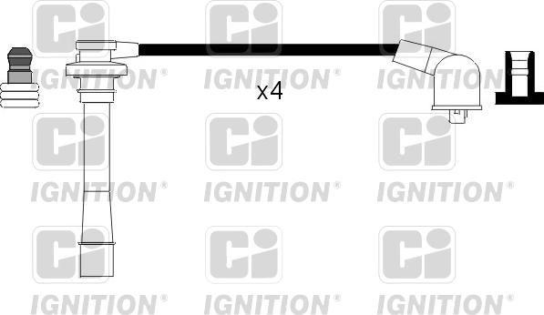 Quinton Hazell XC661 - Комплект запалителеи кабели vvparts.bg