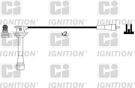 Quinton Hazell XC662 - Комплект запалителеи кабели vvparts.bg