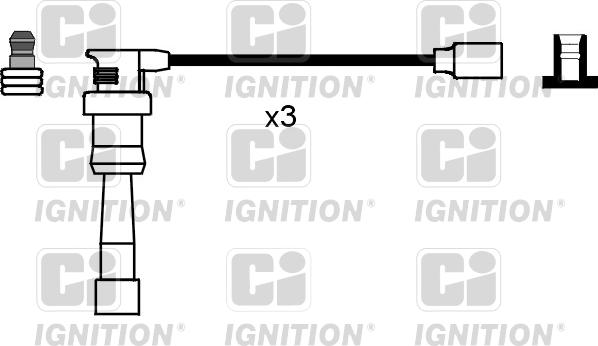 Quinton Hazell XC683 - Комплект запалителеи кабели vvparts.bg