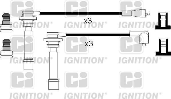 Quinton Hazell XC682 - Комплект запалителеи кабели vvparts.bg