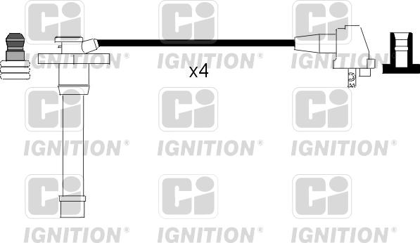 Quinton Hazell XC627 - Комплект запалителеи кабели vvparts.bg