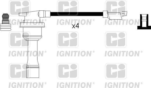 Quinton Hazell XC678 - Комплект запалителеи кабели vvparts.bg