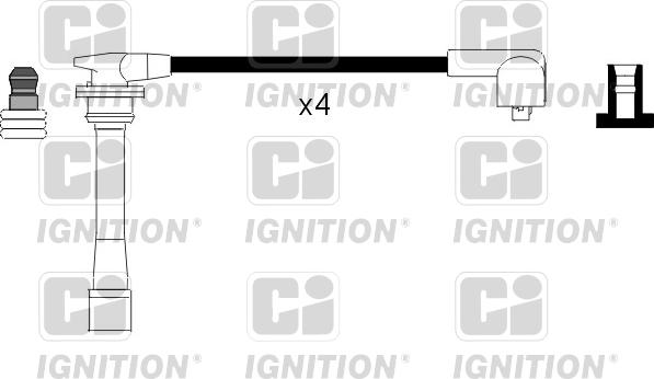 Quinton Hazell XC677 - Комплект запалителеи кабели vvparts.bg