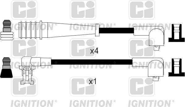 Quinton Hazell XC145 - Комплект запалителеи кабели vvparts.bg