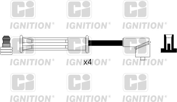 Quinton Hazell XC1090 - Комплект запалителеи кабели vvparts.bg