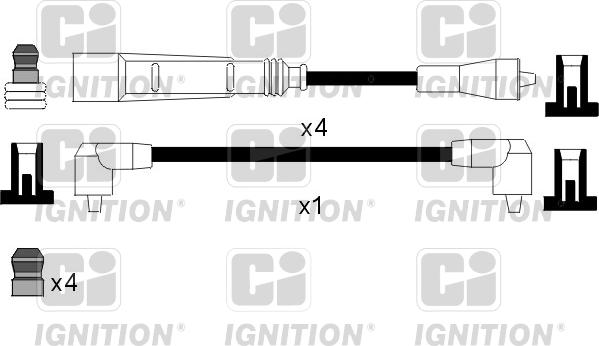 Quinton Hazell XC1063 - Комплект запалителеи кабели vvparts.bg