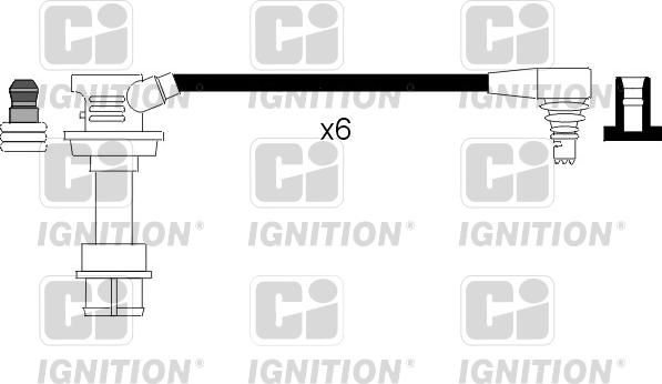 Quinton Hazell XC1009 - Комплект запалителеи кабели vvparts.bg