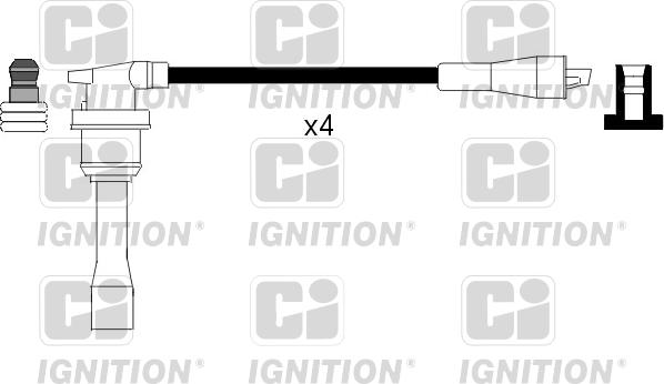 Quinton Hazell XC1000 - Комплект запалителеи кабели vvparts.bg