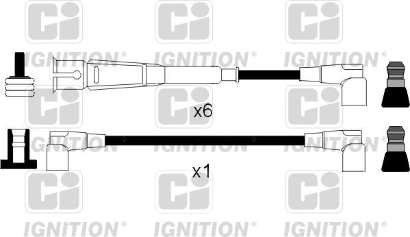 Quinton Hazell XC1019 - Комплект запалителеи кабели vvparts.bg