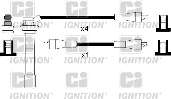 Quinton Hazell XC1018 - Комплект запалителеи кабели vvparts.bg