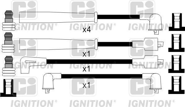 Quinton Hazell XC1085 - Комплект запалителеи кабели vvparts.bg