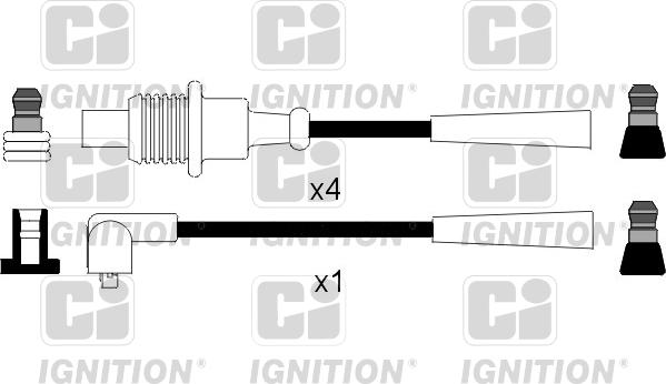 Quinton Hazell XC1032 - Комплект запалителеи кабели vvparts.bg