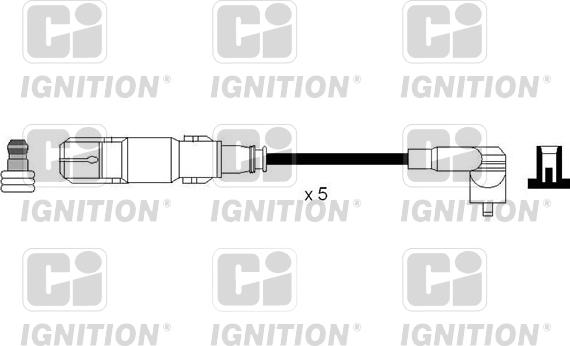 Quinton Hazell XC1195 - Комплект запалителеи кабели vvparts.bg