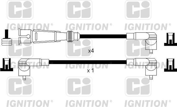 Quinton Hazell XC1145 - Комплект запалителеи кабели vvparts.bg