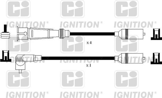 Quinton Hazell XC1142 - Комплект запалителеи кабели vvparts.bg