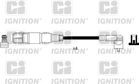 Quinton Hazell XC1118 - Комплект запалителеи кабели vvparts.bg