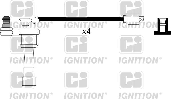 Quinton Hazell XC1113 - Комплект запалителеи кабели vvparts.bg