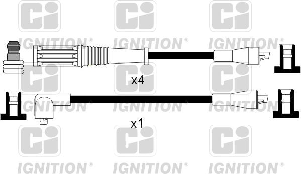 Quinton Hazell XC1112 - Комплект запалителеи кабели vvparts.bg