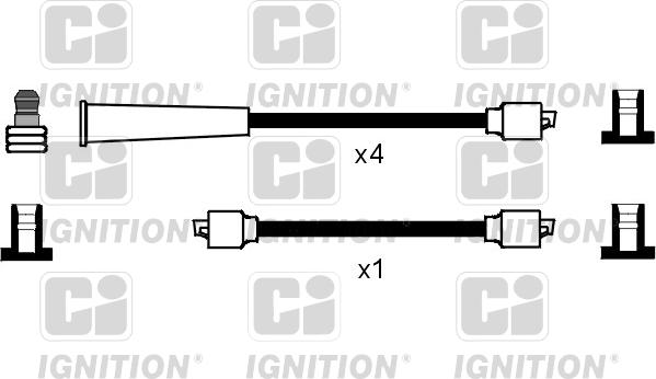 Quinton Hazell XC1117 - Комплект запалителеи кабели vvparts.bg