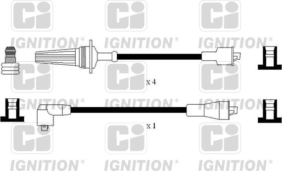 Quinton Hazell XC1139 - Комплект запалителеи кабели vvparts.bg