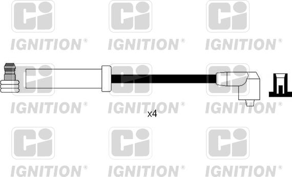 Quinton Hazell XC1126 - Комплект запалителеи кабели vvparts.bg