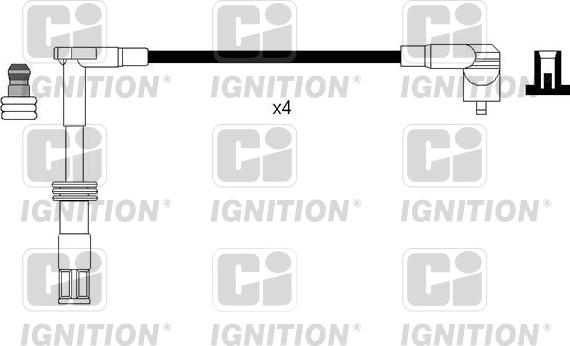 Quinton Hazell XC1121 - Комплект запалителеи кабели vvparts.bg