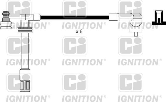 Quinton Hazell XC1122 - Комплект запалителеи кабели vvparts.bg