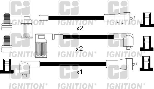 Quinton Hazell XC182 - Комплект запалителеи кабели vvparts.bg