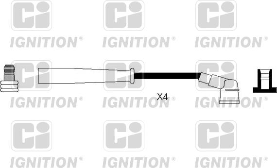 Quinton Hazell XC1232 - Комплект запалителеи кабели vvparts.bg