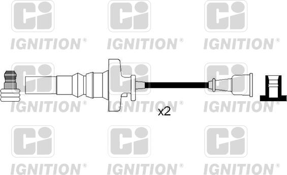 Quinton Hazell XC1220 - Комплект запалителеи кабели vvparts.bg